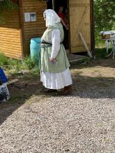 Hellevi vielä noviisina